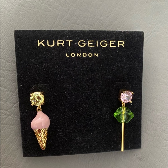Kurt Geiger Jewelry - Kurt Geiger Ice cream cone pop earrings
